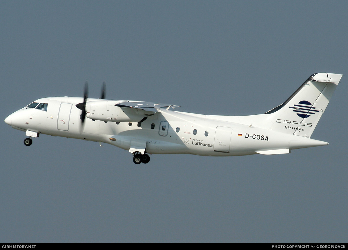 Aircraft Photo of D-COSA | Dornier 328-110 | Cirrus Airlines | AirHistory.net #307003