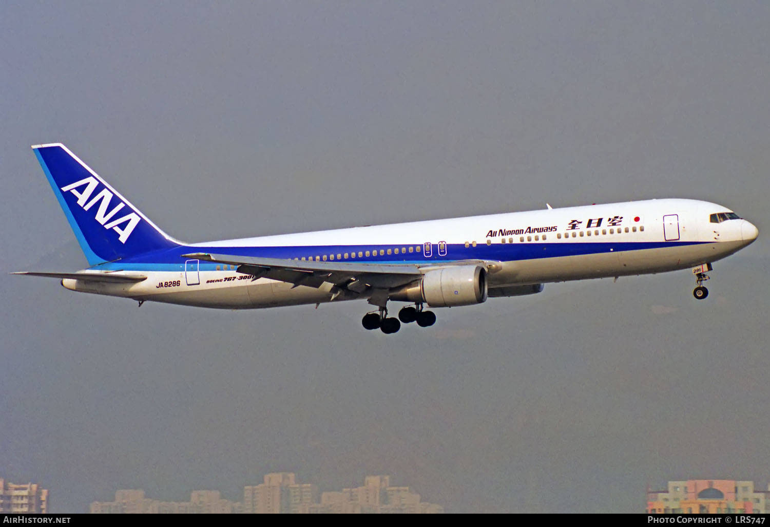 Aircraft Photo of JA8286 | Boeing 767-381/ER | All Nippon Airways - ANA | AirHistory.net #307009