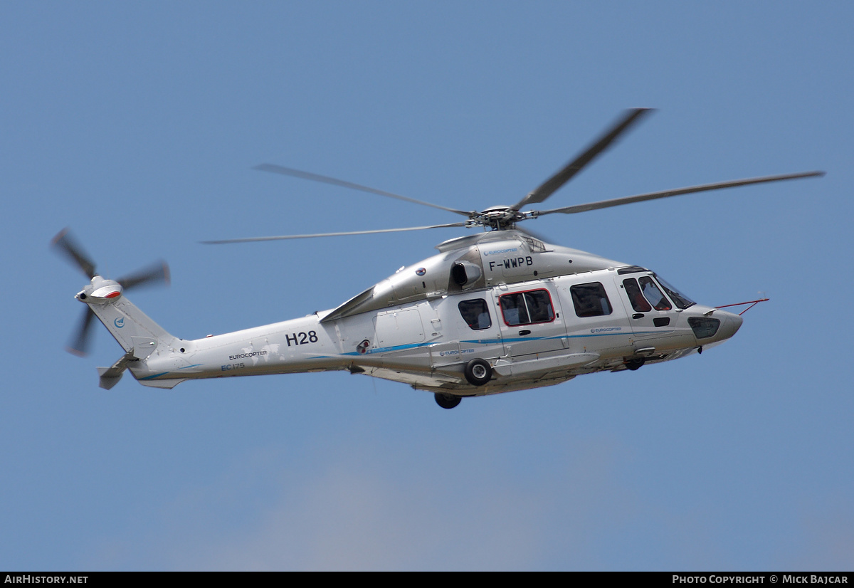 Aircraft Photo of F-WWPB | Eurocopter EC-175 | Eurocopter | AirHistory.net #307026