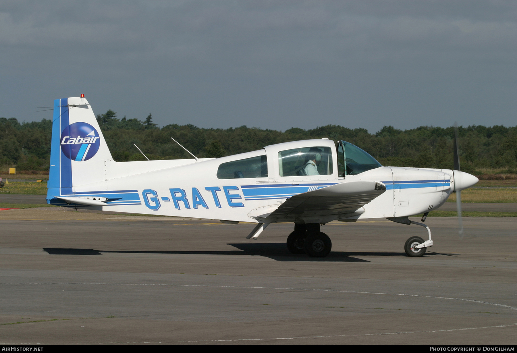 Aircraft Photo of G-RATE | Grumman American AA-5A Cheetah | Cabair | AirHistory.net #307027