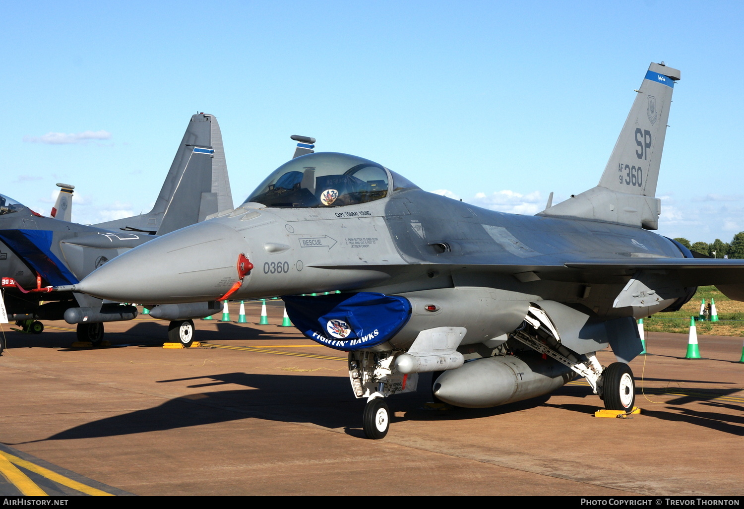 Aircraft Photo of 91-0360 / AF91-360 | Lockheed F-16CM Fighting Falcon | USA - Air Force | AirHistory.net #307038