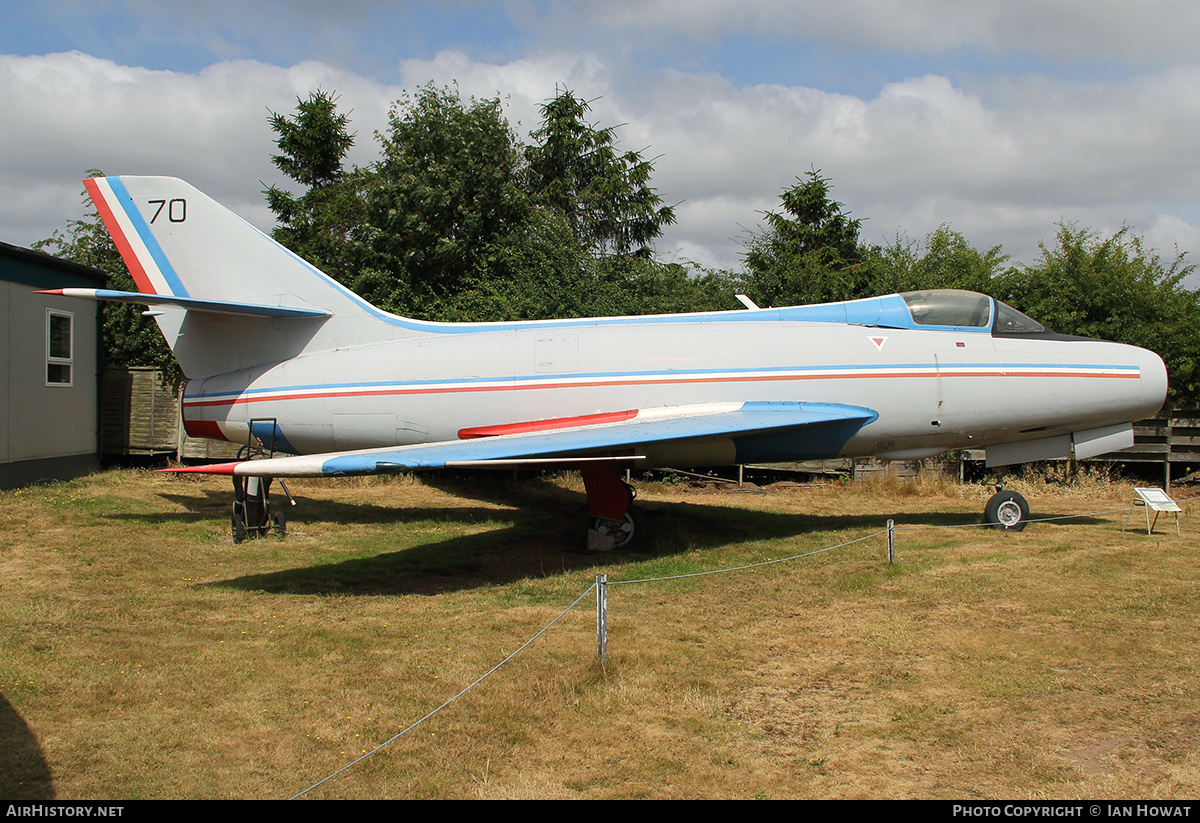 Aircraft Photo of 70 | Dassault MD-454 Mystere IV A | France - Air Force | AirHistory.net #307043