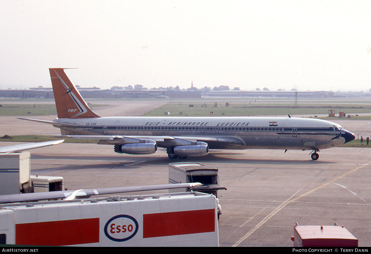 Aircraft Photo of ZS-CKE | Boeing 707-344 | South African Airways - Suid-Afrikaanse Lugdiens | AirHistory.net #307054