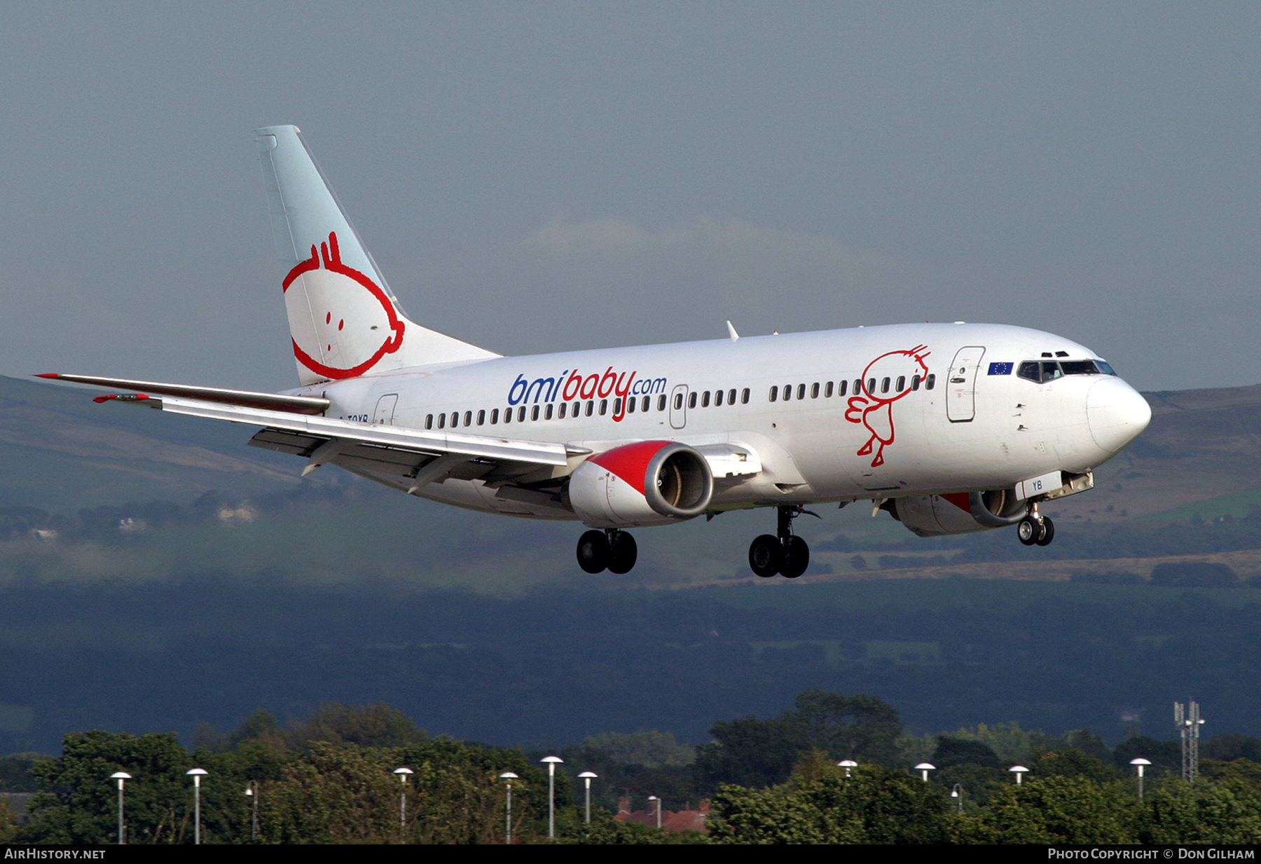 Aircraft Photo of G-TOYB | Boeing 737-3Q8 | Bmibaby | AirHistory.net #307074