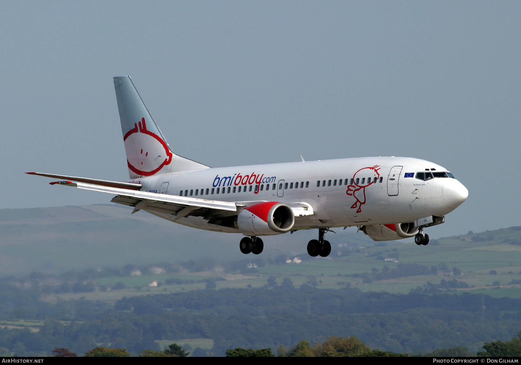 Aircraft Photo of G-TOYA | Boeing 737-3Q8 | Bmibaby | AirHistory.net #307082