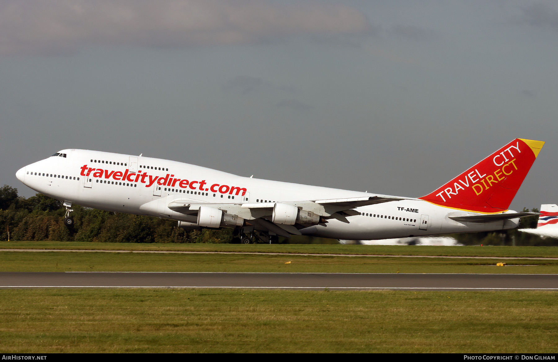 Aircraft Photo of TF-AME | Boeing 747-312 | Travel City Direct | AirHistory.net #307092