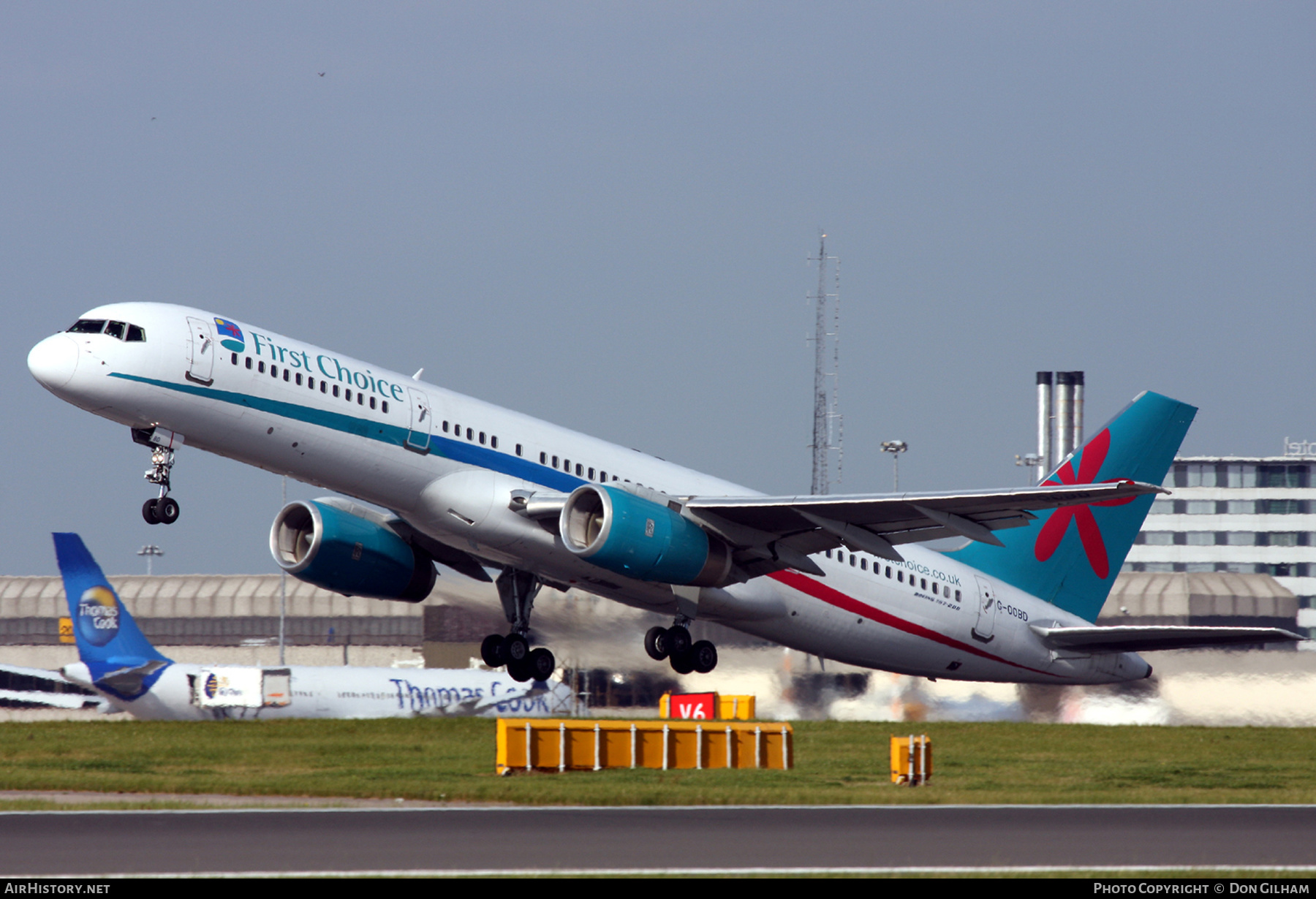 Aircraft Photo of G-OOBD | Boeing 757-28A | First Choice Airways | AirHistory.net #307097