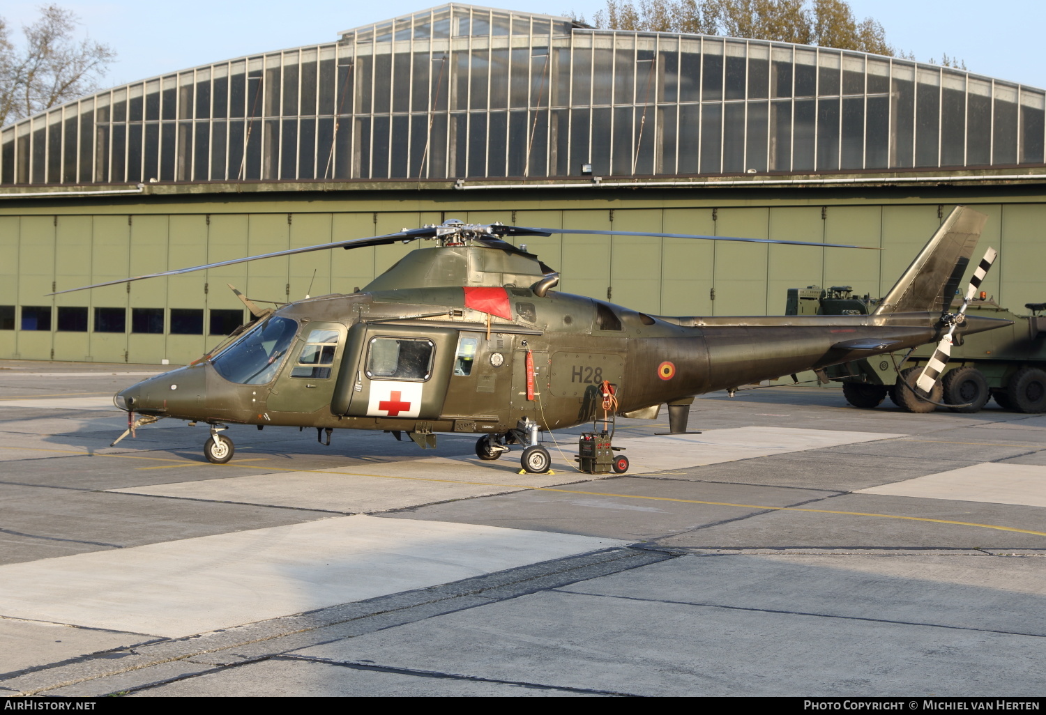 Aircraft Photo of H28 | Agusta A-109HA (A-109BA) | Belgium - Army | AirHistory.net #307110