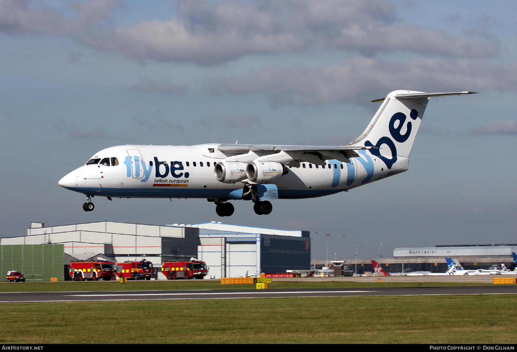 Aircraft Photo of G-JEBE | British Aerospace BAe-146-300 | Flybe - British European | AirHistory.net #307113