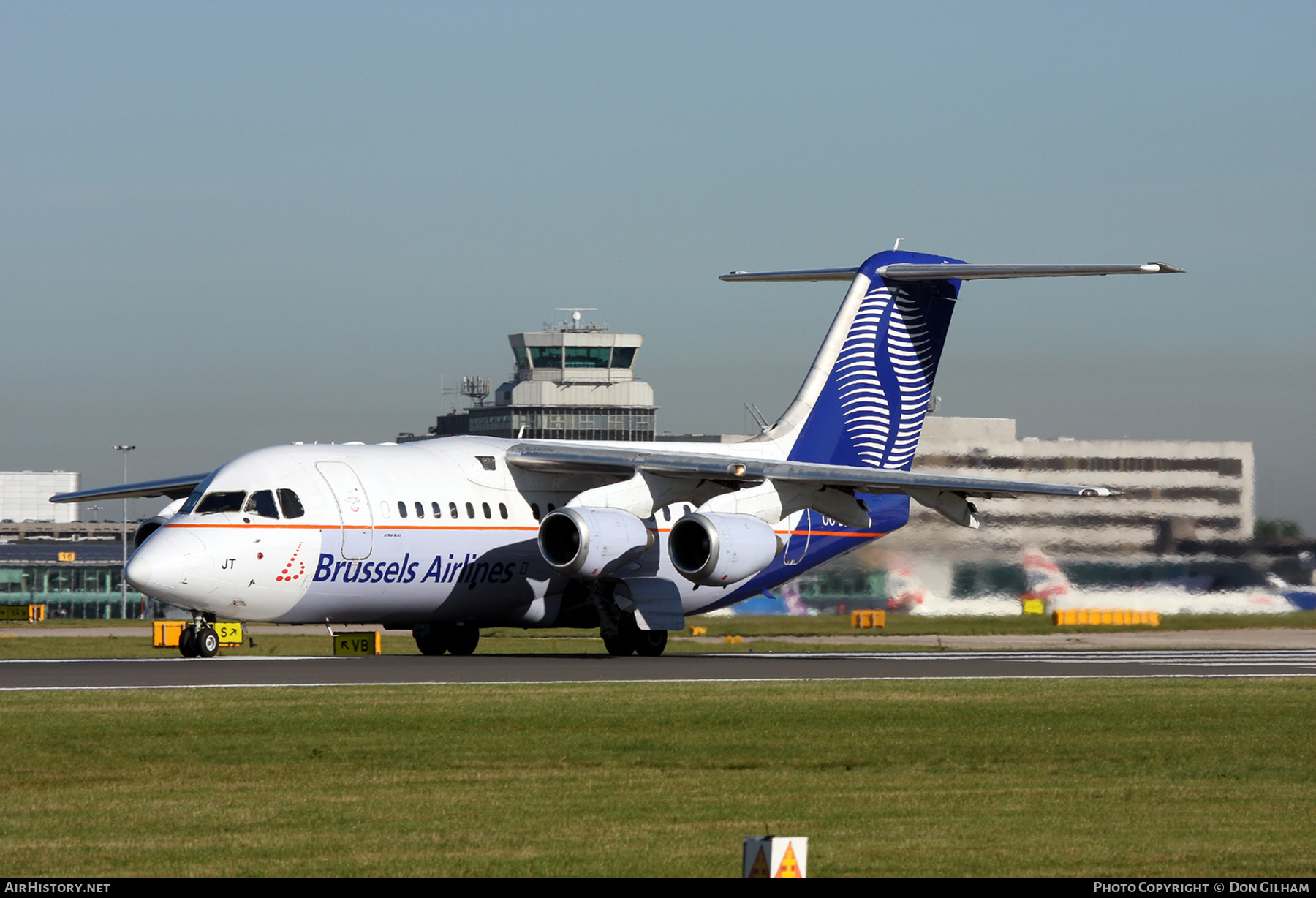 Aircraft Photo of OO-DJT | British Aerospace Avro 146-RJ85 | Brussels Airlines | AirHistory.net #307118