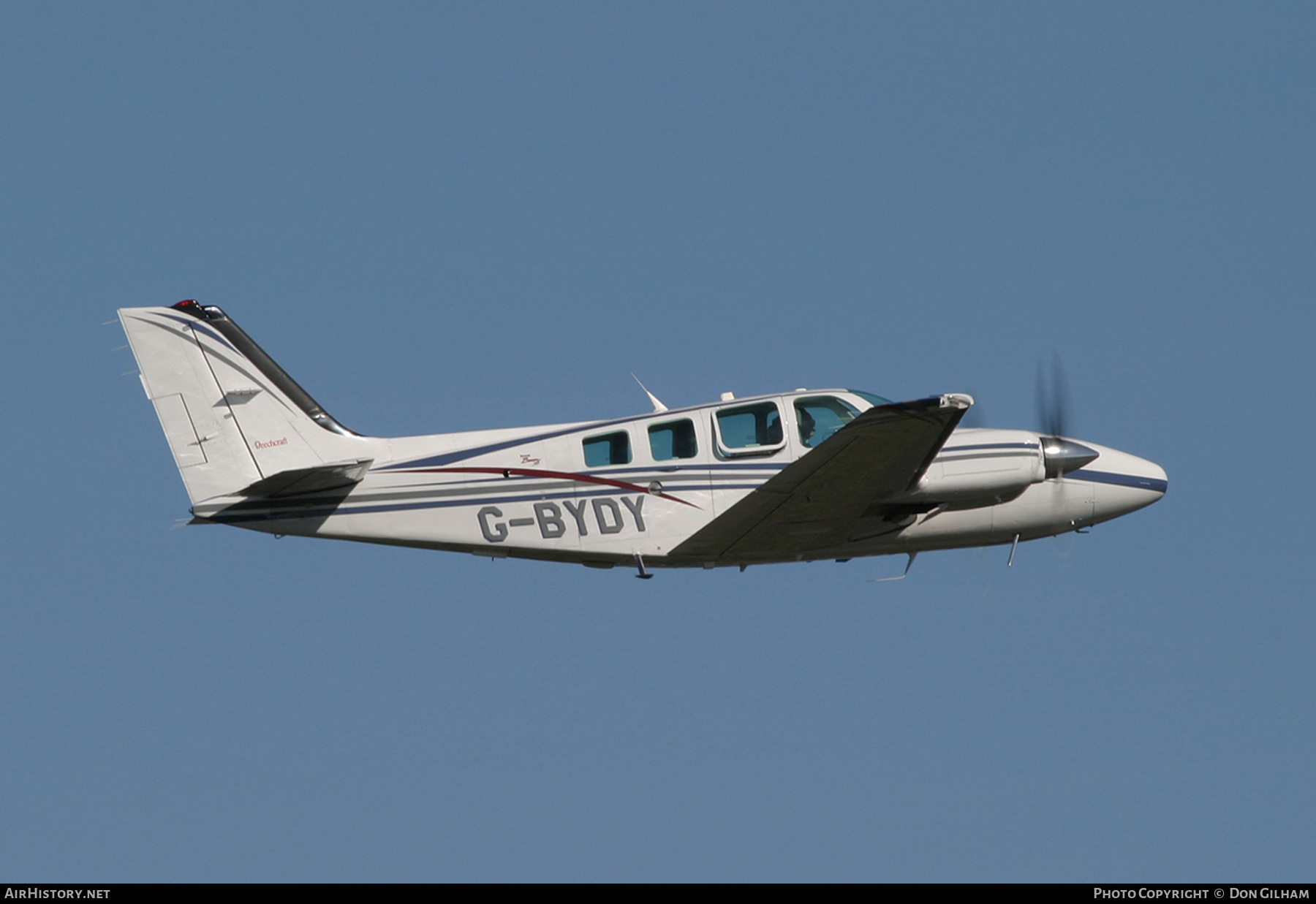 Aircraft Photo of G-BYDY | Raytheon 58 Baron | AirHistory.net #307136