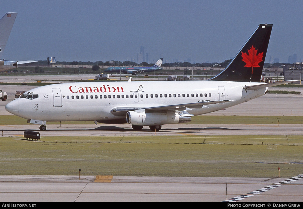 Aircraft Photo of C-GCPV | Boeing 737-217/Adv | Canadian Airlines | AirHistory.net #307159