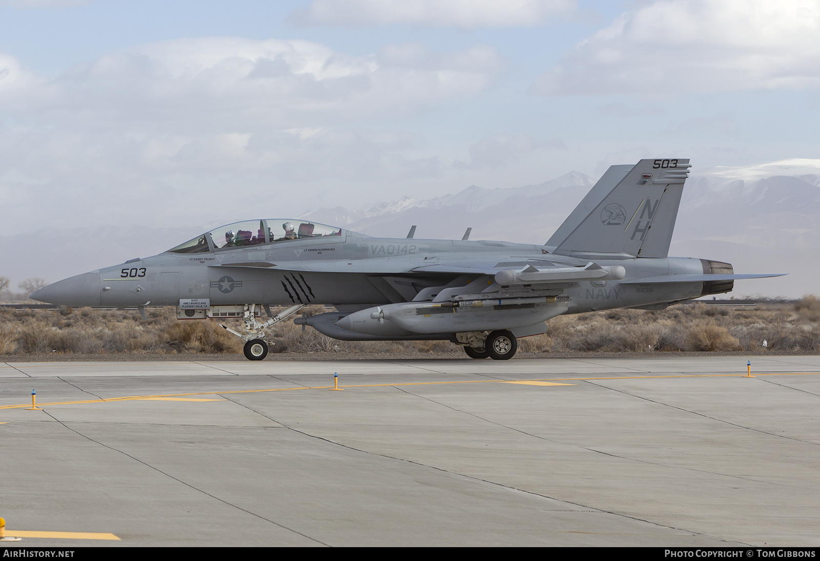 Aircraft Photo of 168391 | Boeing EA-18G Growler | USA - Navy | AirHistory.net #307168
