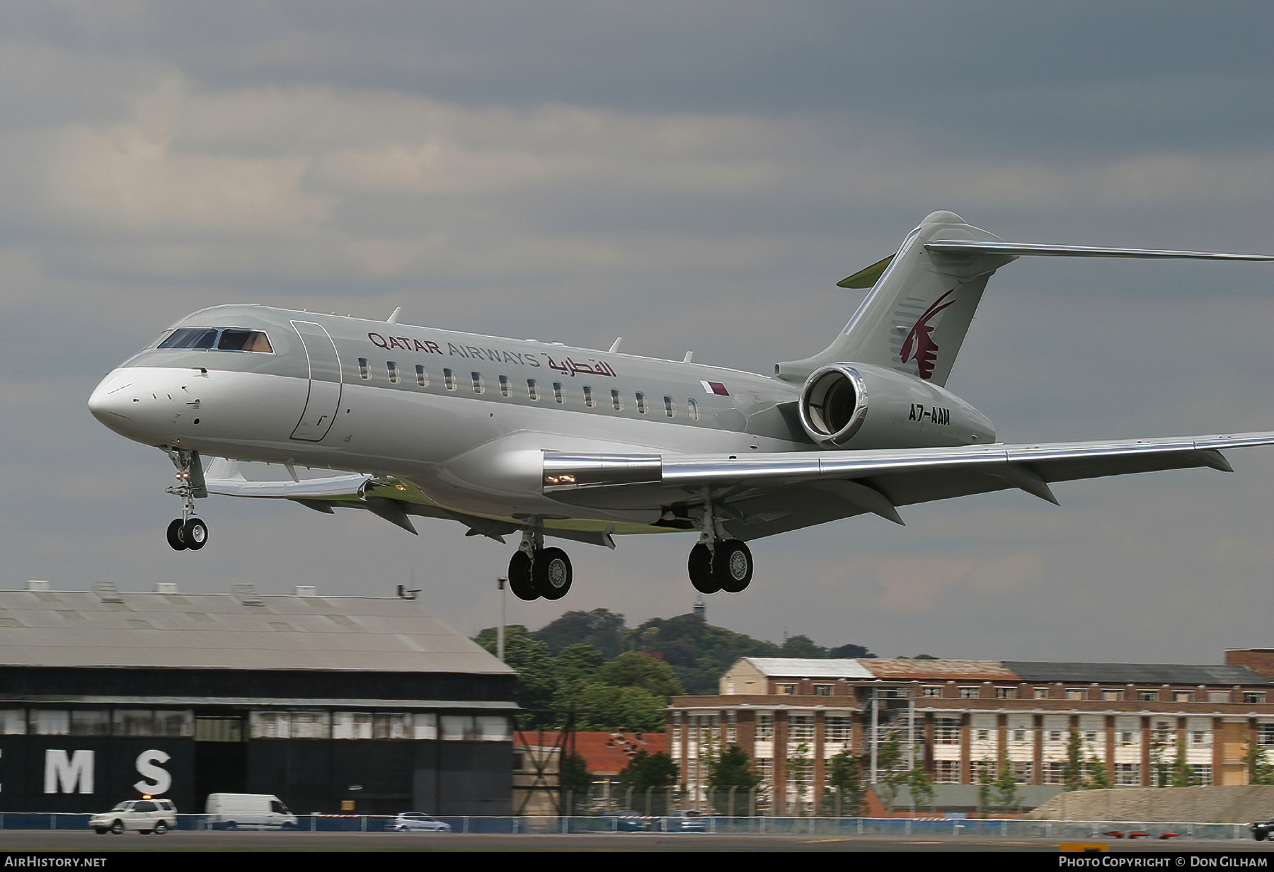 Aircraft Photo of A7-AAM | Bombardier Global Express (BD-700-1A10) | Qatar Airways | AirHistory.net #307170