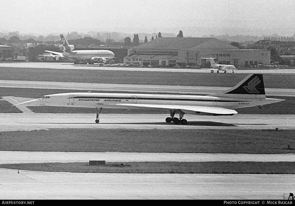 Aircraft Photo of G-N94AD | Aerospatiale-BAC Concorde 102 | Singapore Airlines | AirHistory.net #307173