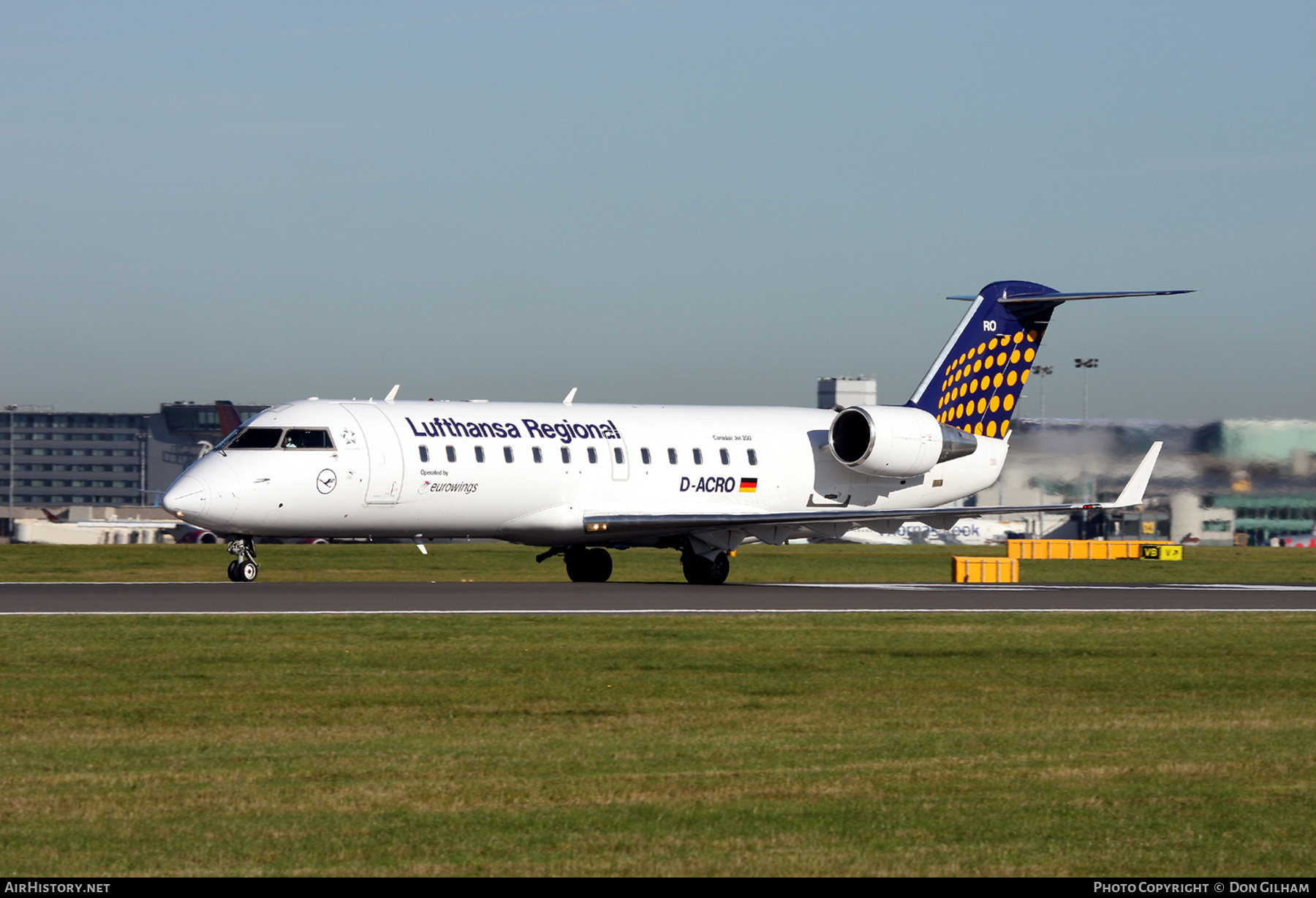 Aircraft Photo of D-ACRO | Bombardier CRJ-200LR (CL-600-2B19) | Lufthansa Regional | AirHistory.net #307174