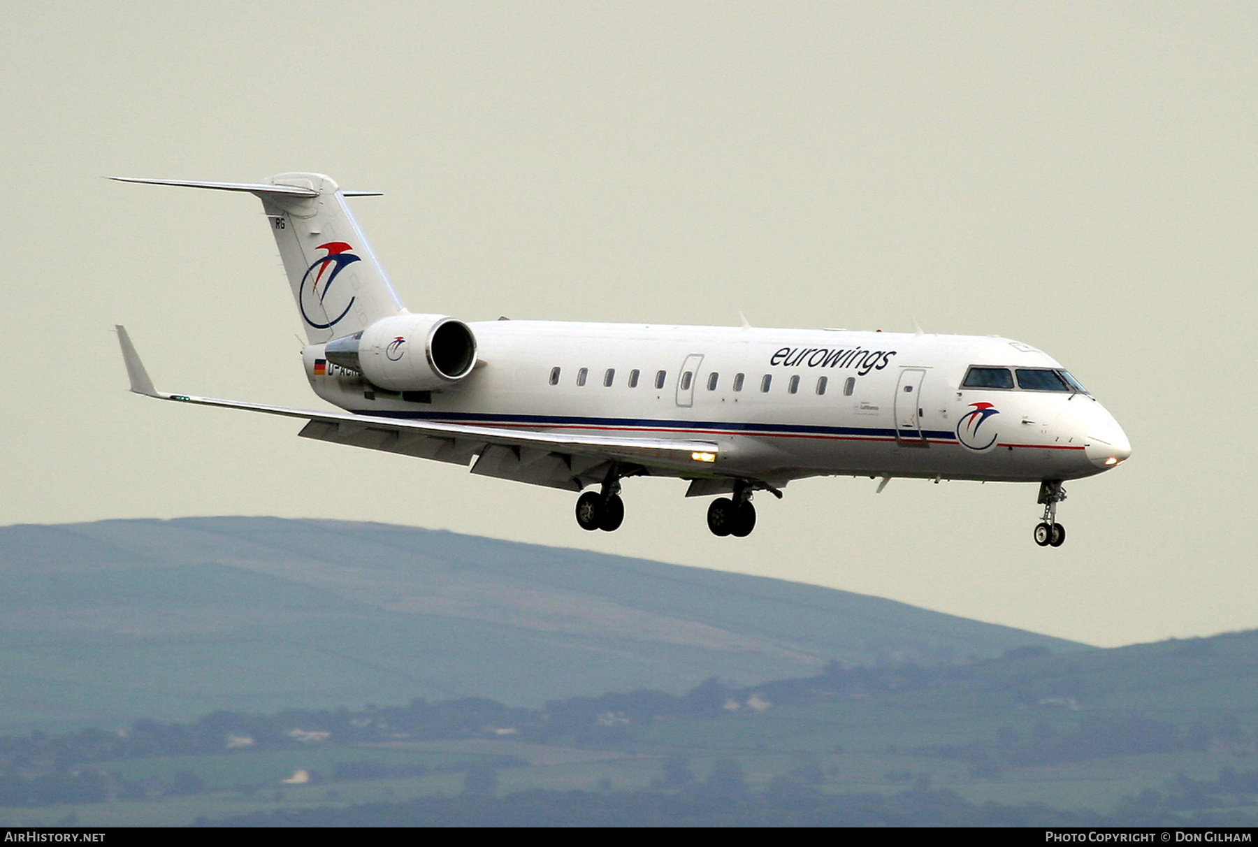 Aircraft Photo of D-ACRG | Bombardier CRJ-200LR (CL-600-2B19) | Eurowings | AirHistory.net #307178