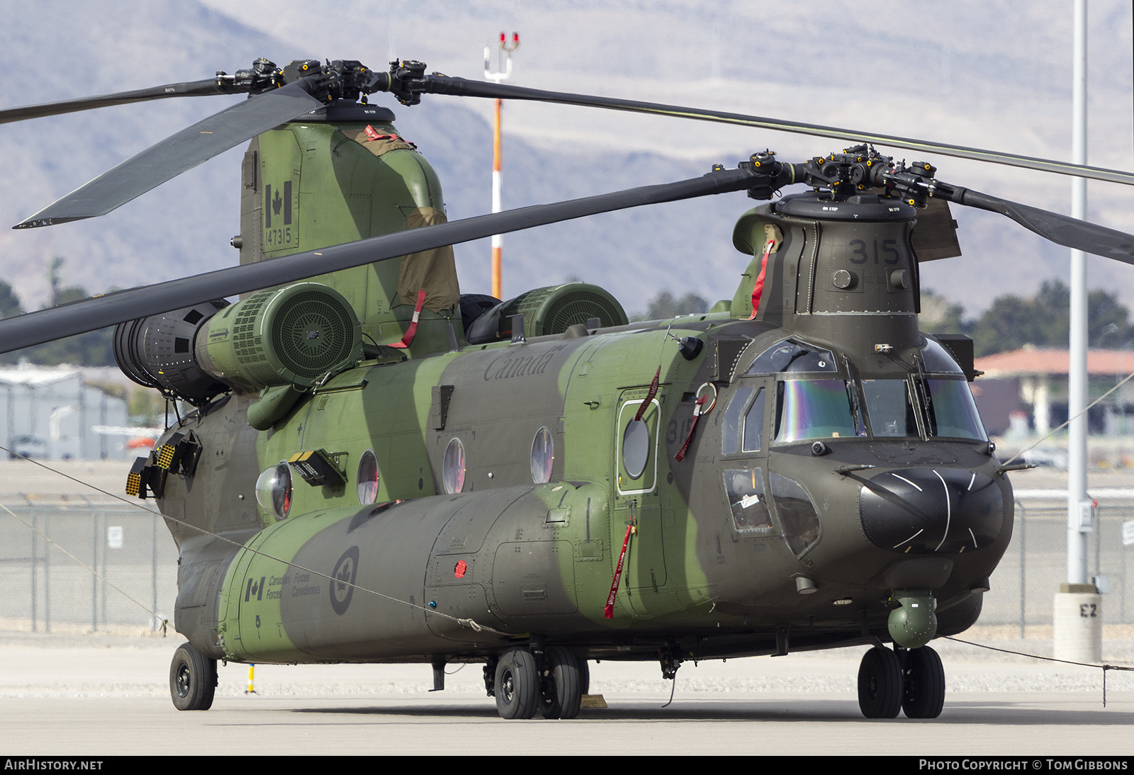 Aircraft Photo of 147315 | Boeing CH-147F Chinook (414) | Canada - Air Force | AirHistory.net #307179