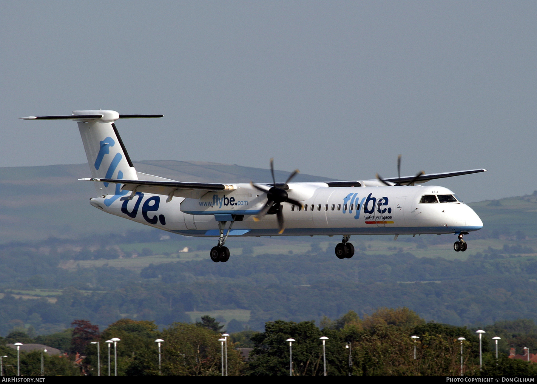 Aircraft Photo of G-JECJ | Bombardier DHC-8-402 Dash 8 | Flybe - British European | AirHistory.net #307182