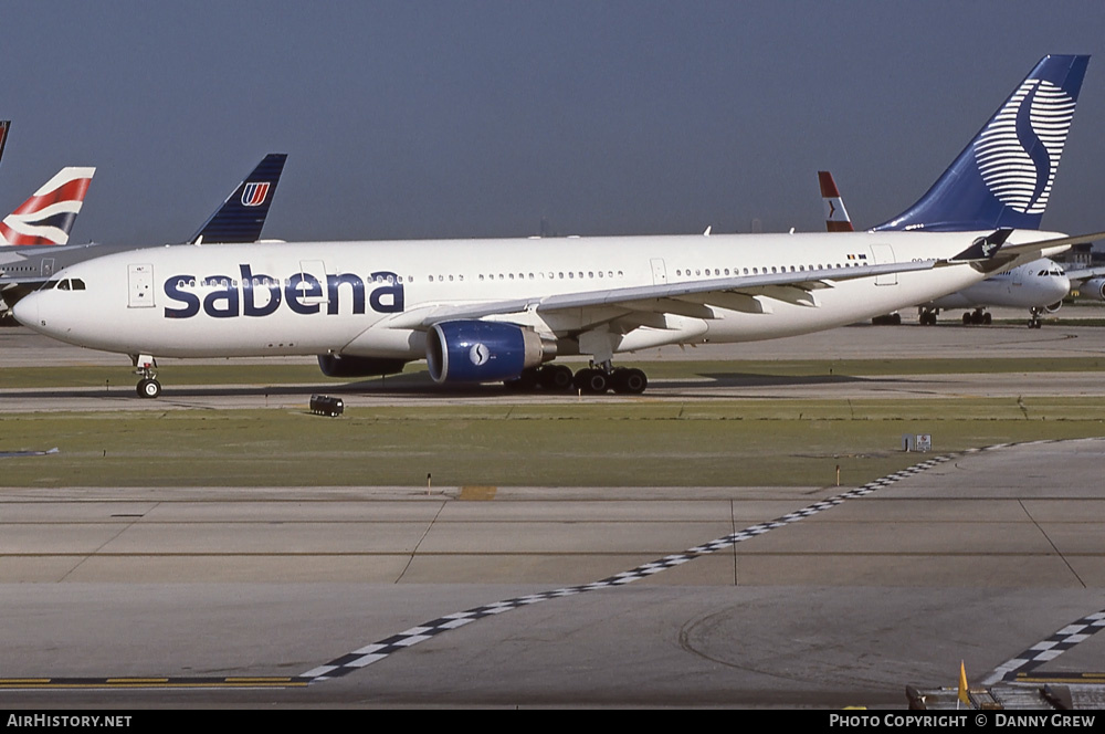 Aircraft Photo of OO-SFS | Airbus A330-223 | Sabena | AirHistory.net #307185