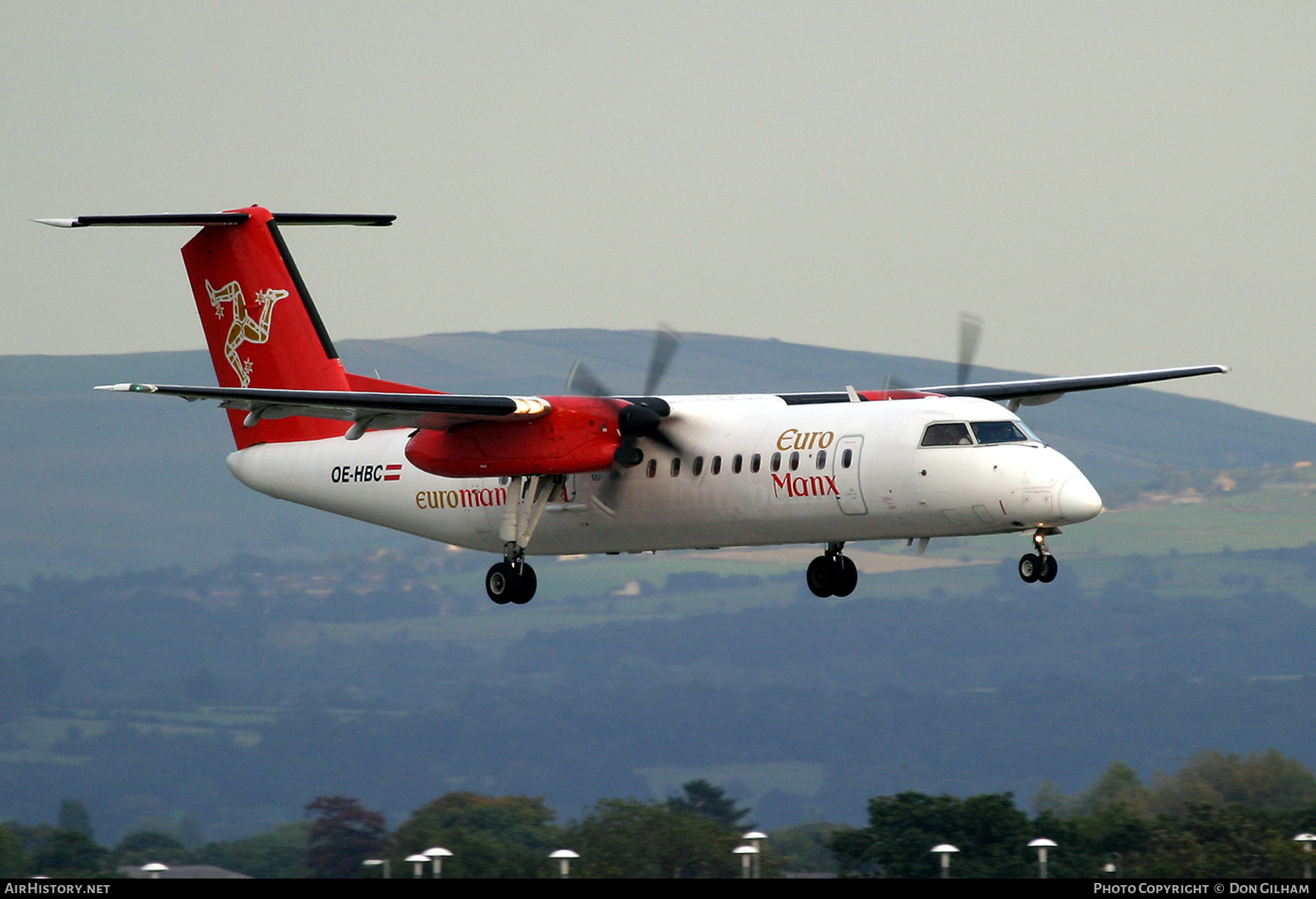 Aircraft Photo of OE-HBC | Bombardier DHC-8-311Q Dash 8 | EuroManx | AirHistory.net #307187