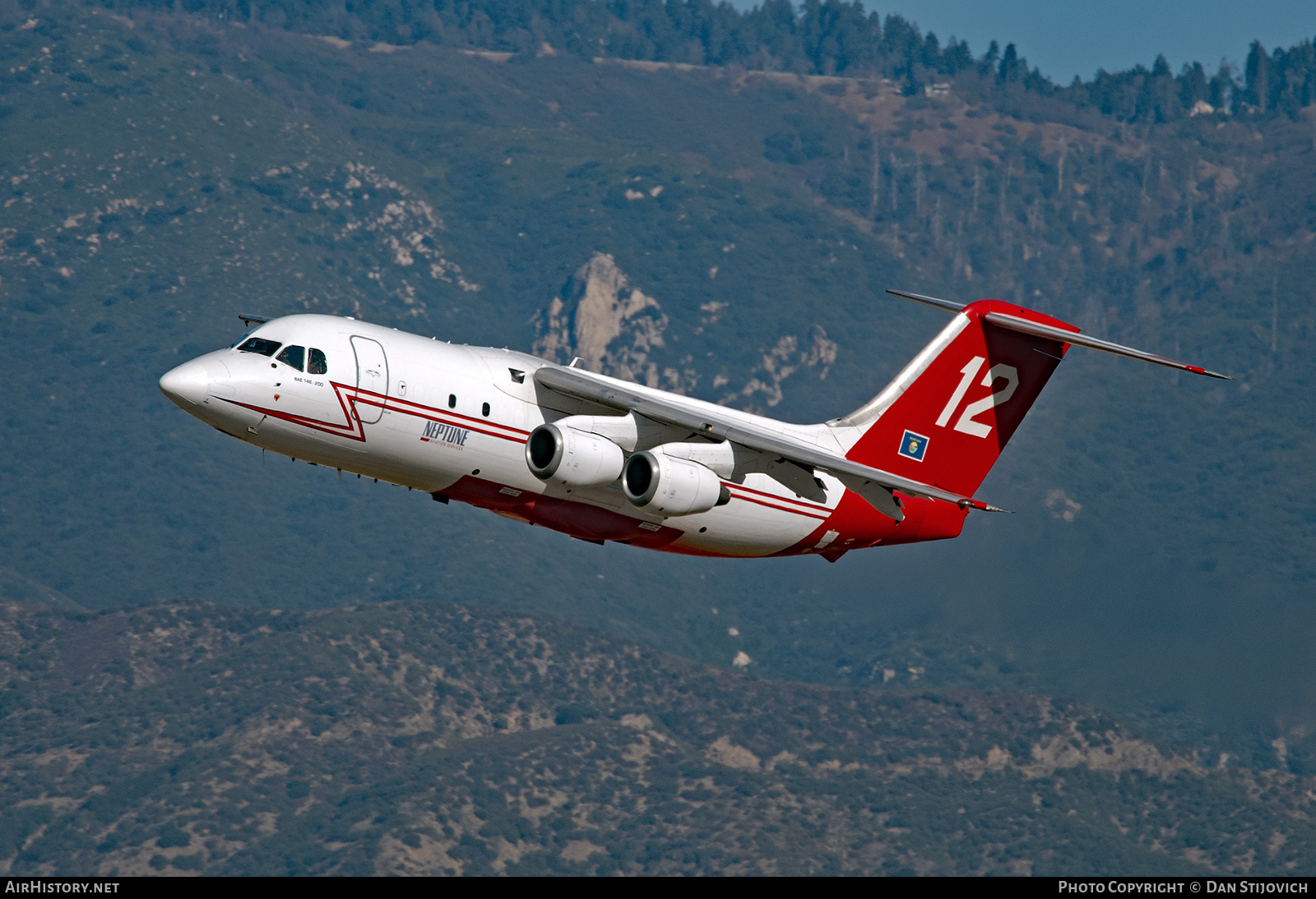 Aircraft Photo of N476NA | British Aerospace BAe-146-200 | Neptune Aviation Services | AirHistory.net #307203