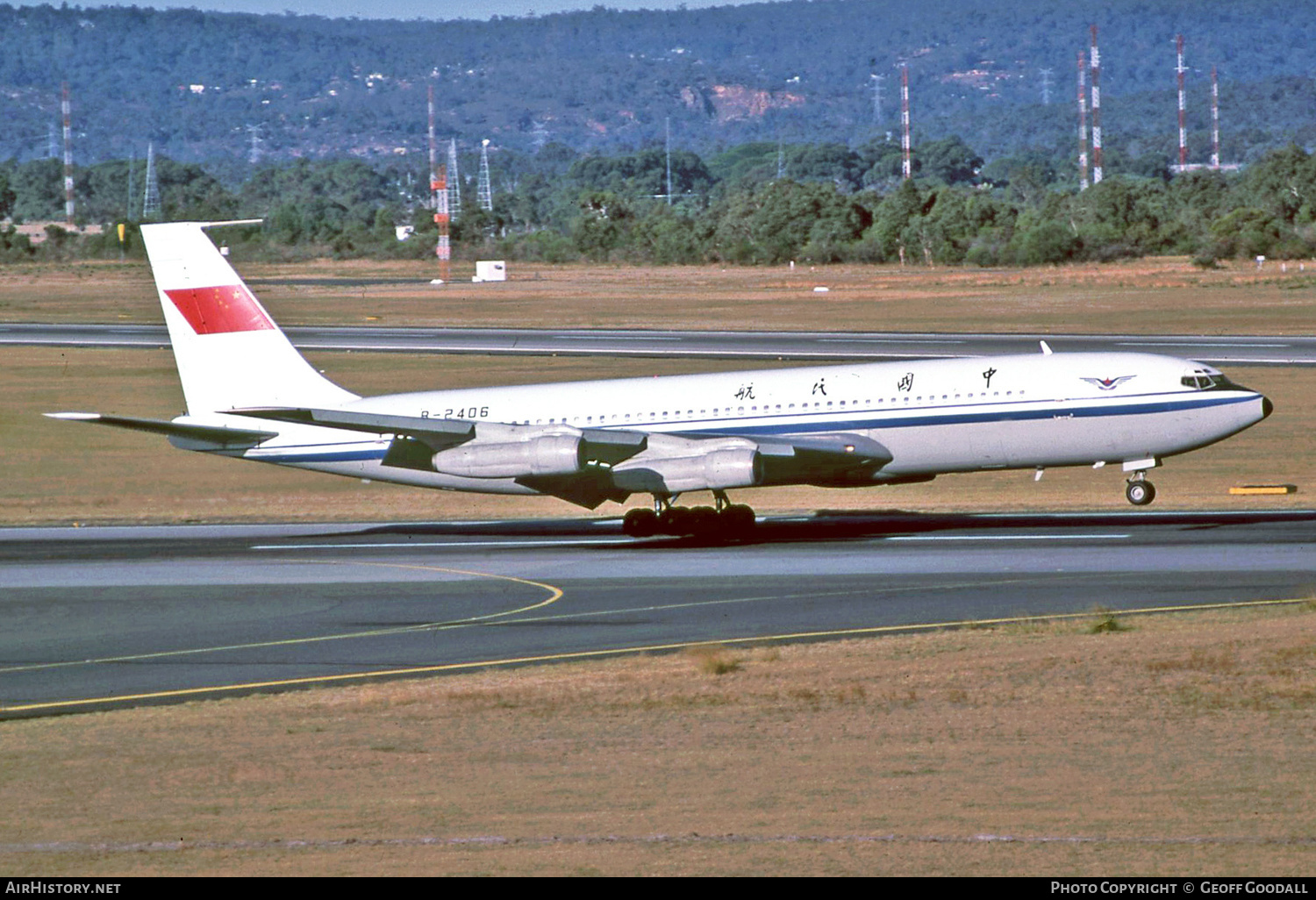 Aircraft Photo of B-2406 | Boeing 707-3J6B | CAAC - Civil Aviation Administration of China | AirHistory.net #307211