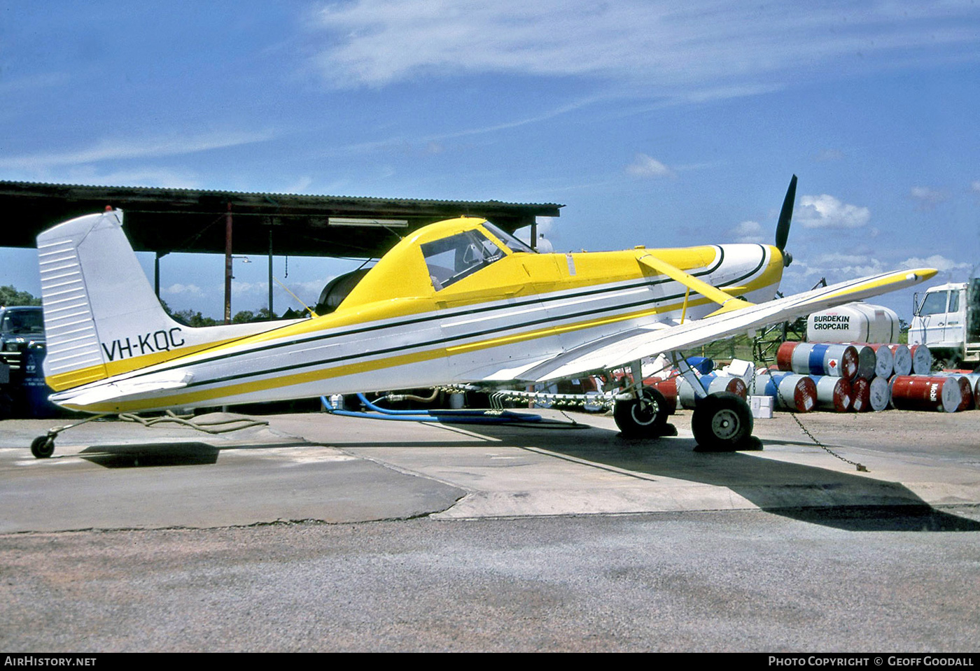 Aircraft Photo of VH-KQC | Cessna A188 AgWagon 300 | AirHistory.net #307218