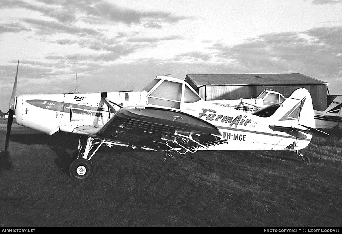 Aircraft Photo of VH-MCE | Piper PA-25-235 Pawnee | Farm Air | AirHistory.net #307224