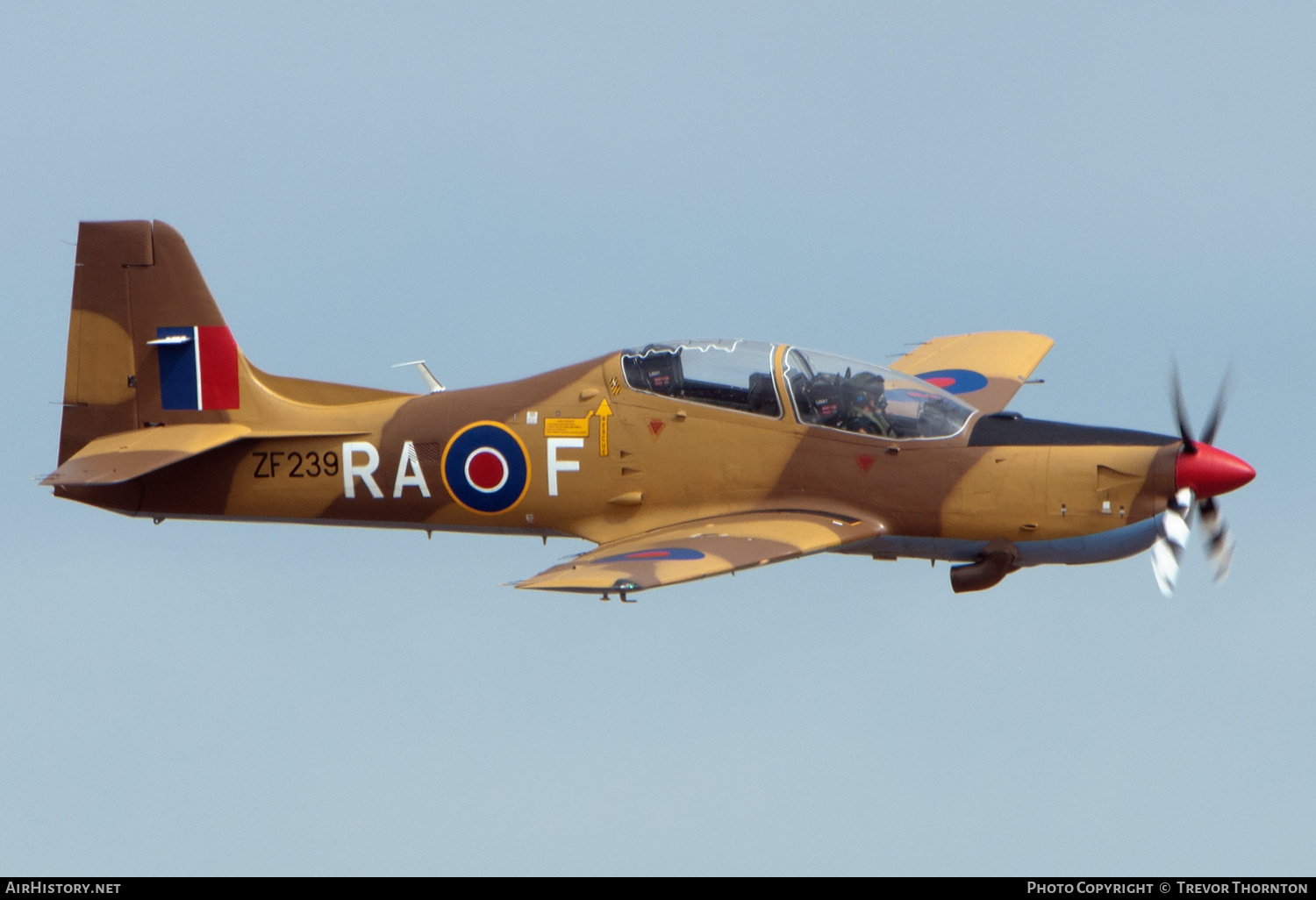Aircraft Photo of ZF239 | Short S-312 Tucano T1 | UK - Air Force | AirHistory.net #307246