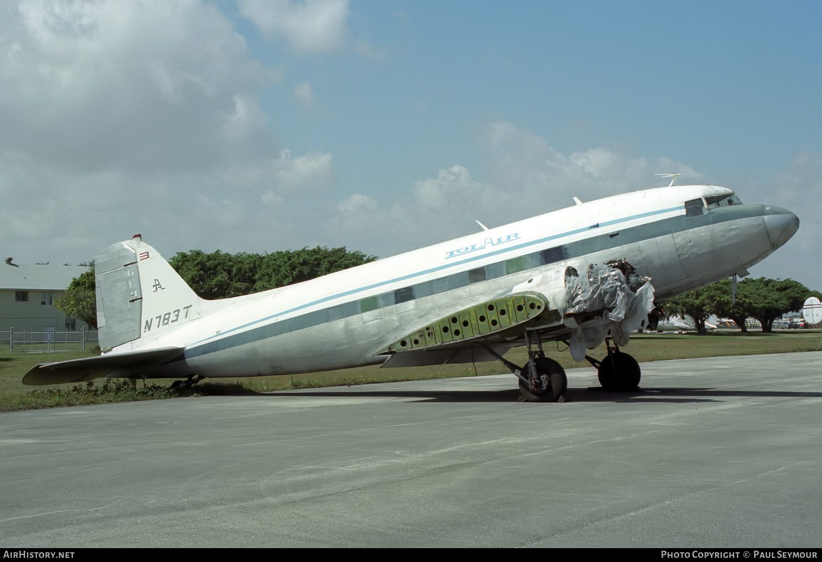 Aircraft Photo of N783T | Douglas DC-3(CF) | Tol Air | AirHistory.net #307247