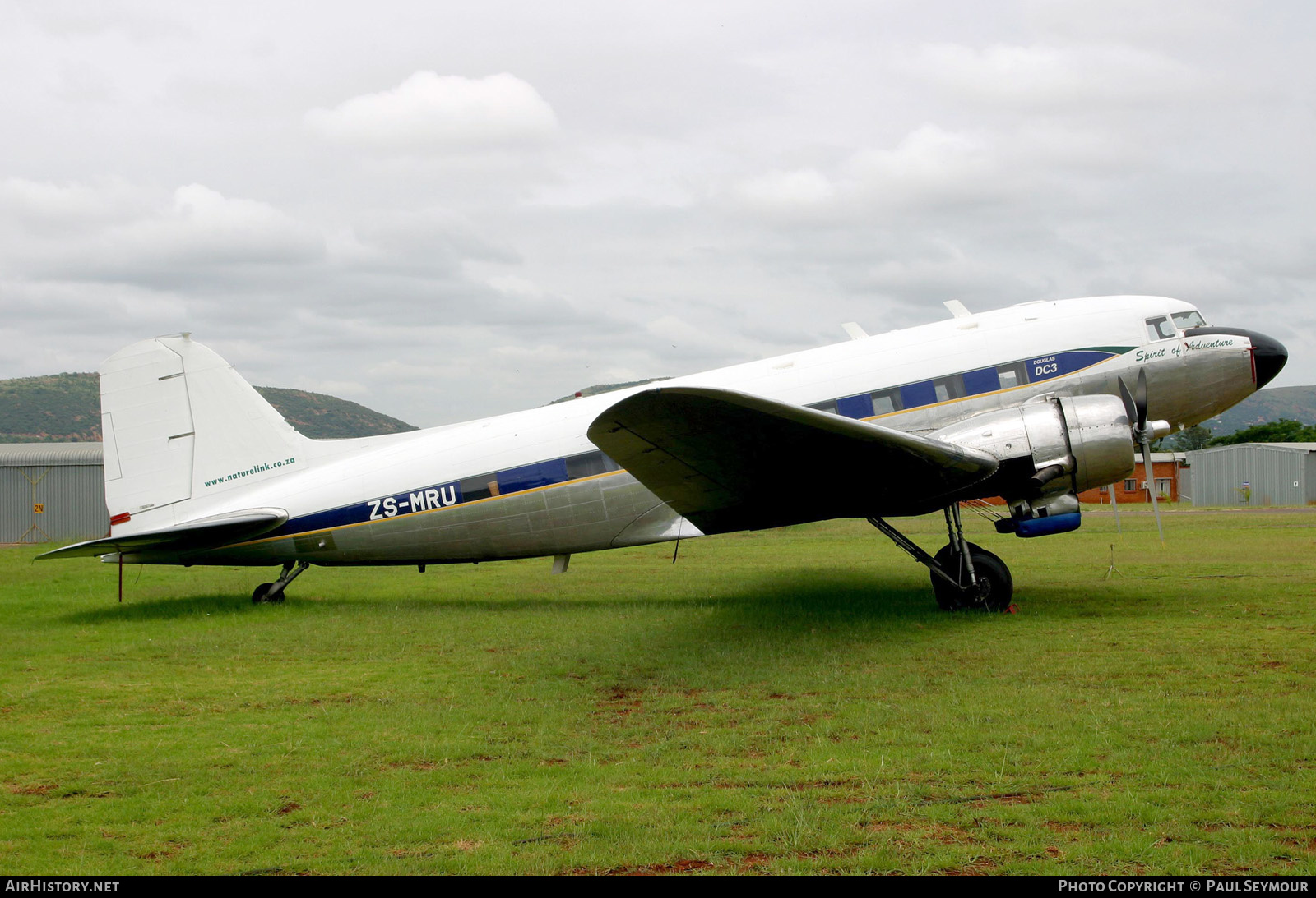 Aircraft Photo of ZS-MRU | Douglas DC-3(C) | Naturelink | AirHistory.net #307255