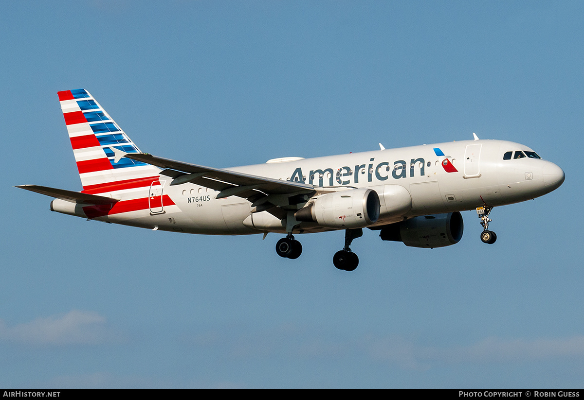 Aircraft Photo of N764US | Airbus A319-112 | American Airlines | AirHistory.net #307277