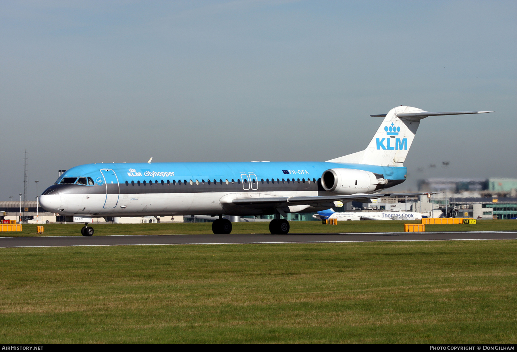 Aircraft Photo of PH-OFA | Fokker 100 (F28-0100) | KLM Cityhopper | AirHistory.net #307280