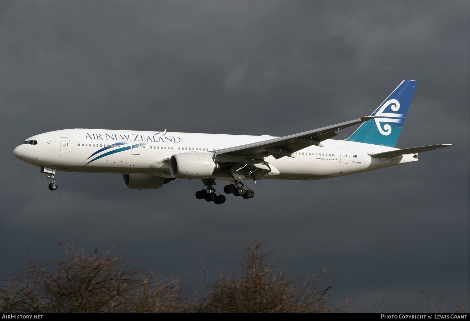 Aircraft Photo of ZK-OKH | Boeing 777-219/ER | Air New Zealand | AirHistory.net #307295