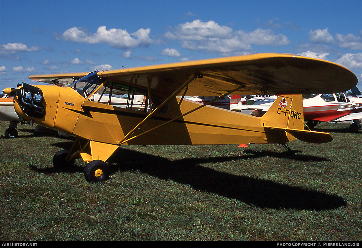 Aircraft Photo of C-FOWC | Piper J-3C-65 Cub | AirHistory.net #307298