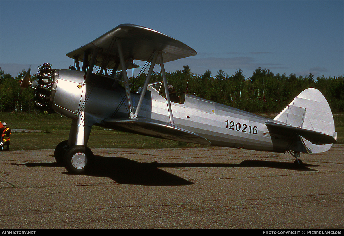 Aircraft Photo of C-FFRF | Stearman PT-13B/R670 Kaydet (A75) | AirHistory.net #307300