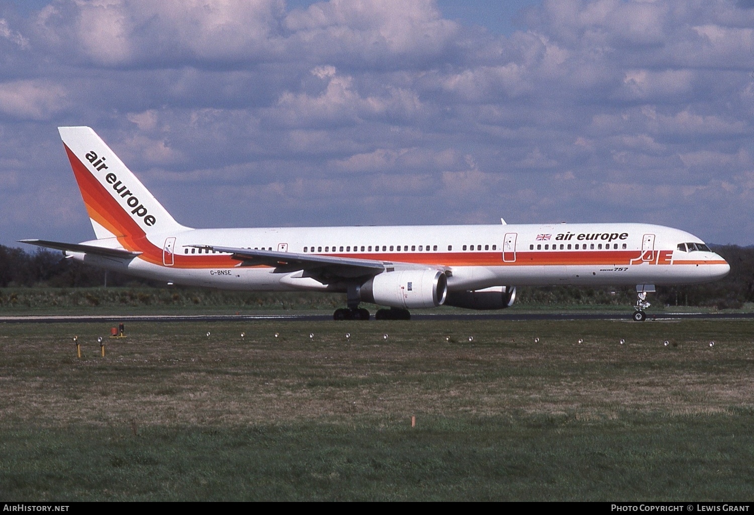 Aircraft Photo of G-BNSE | Boeing 757-236 | Air Europe | AirHistory.net #307308