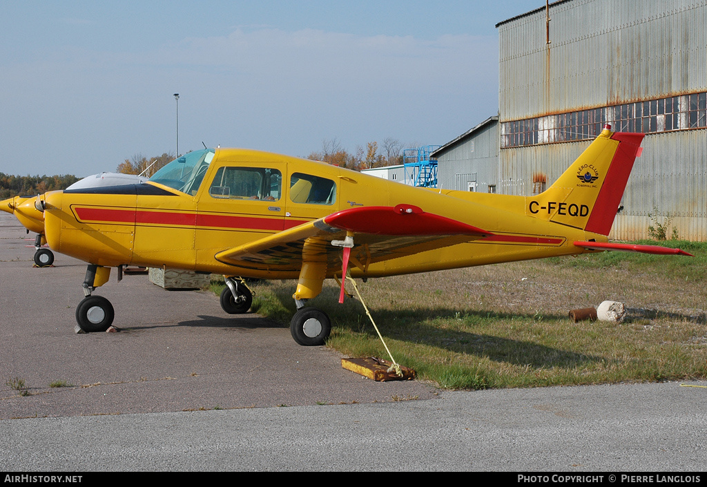 Aircraft Photo of C-FEQD | Beech 19A Musketeer Sport | Aero Club de Roberval | AirHistory.net #307314