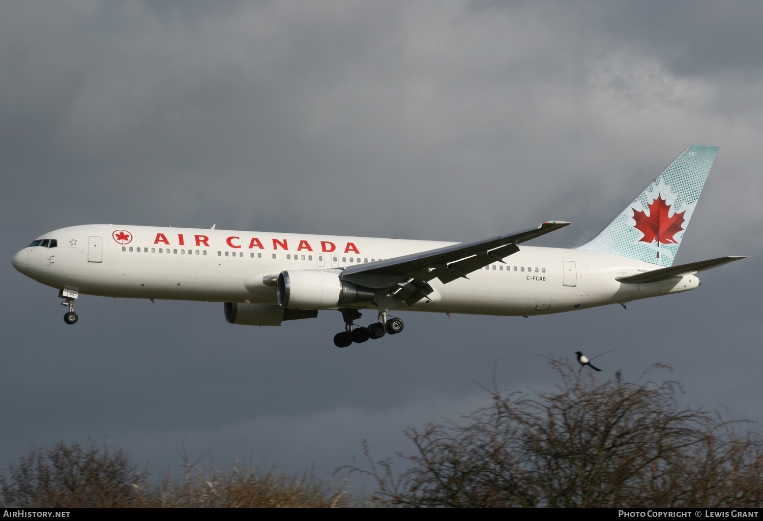 Aircraft Photo of C-FCAB | Boeing 767-375/ER | Air Canada | AirHistory.net #307316
