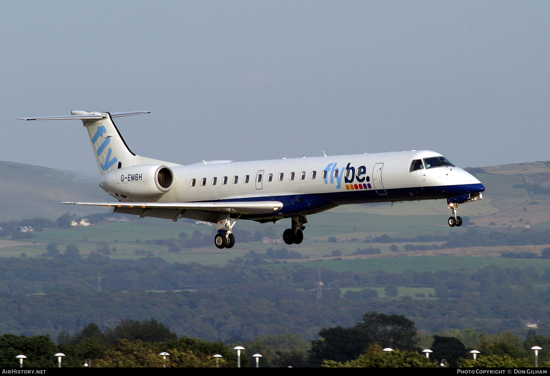 Aircraft Photo of G-EMBH | Embraer ERJ-145EU (EMB-145EU) | Flybe | AirHistory.net #307323