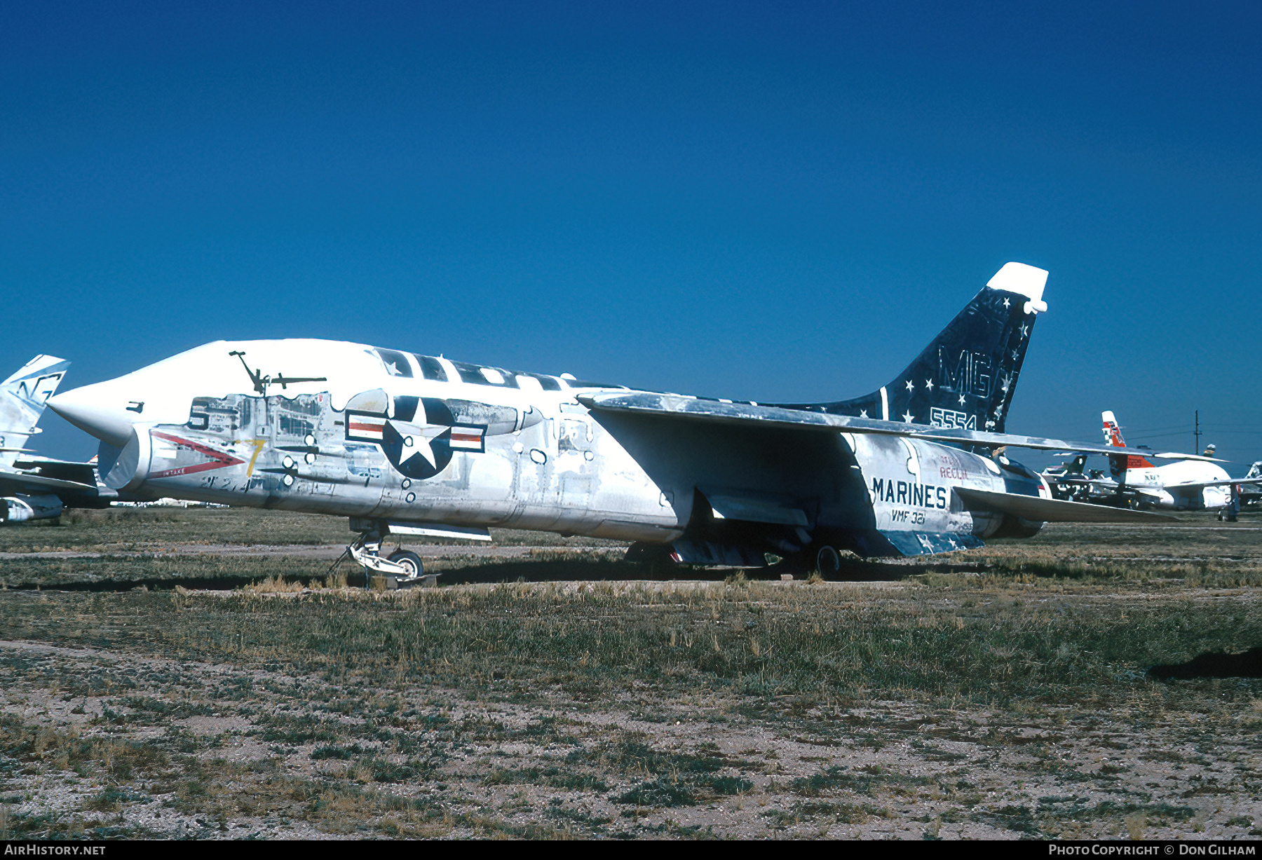 Aircraft Photo of 145554 | Vought F-8K Crusader | USA - Marines | AirHistory.net #307332
