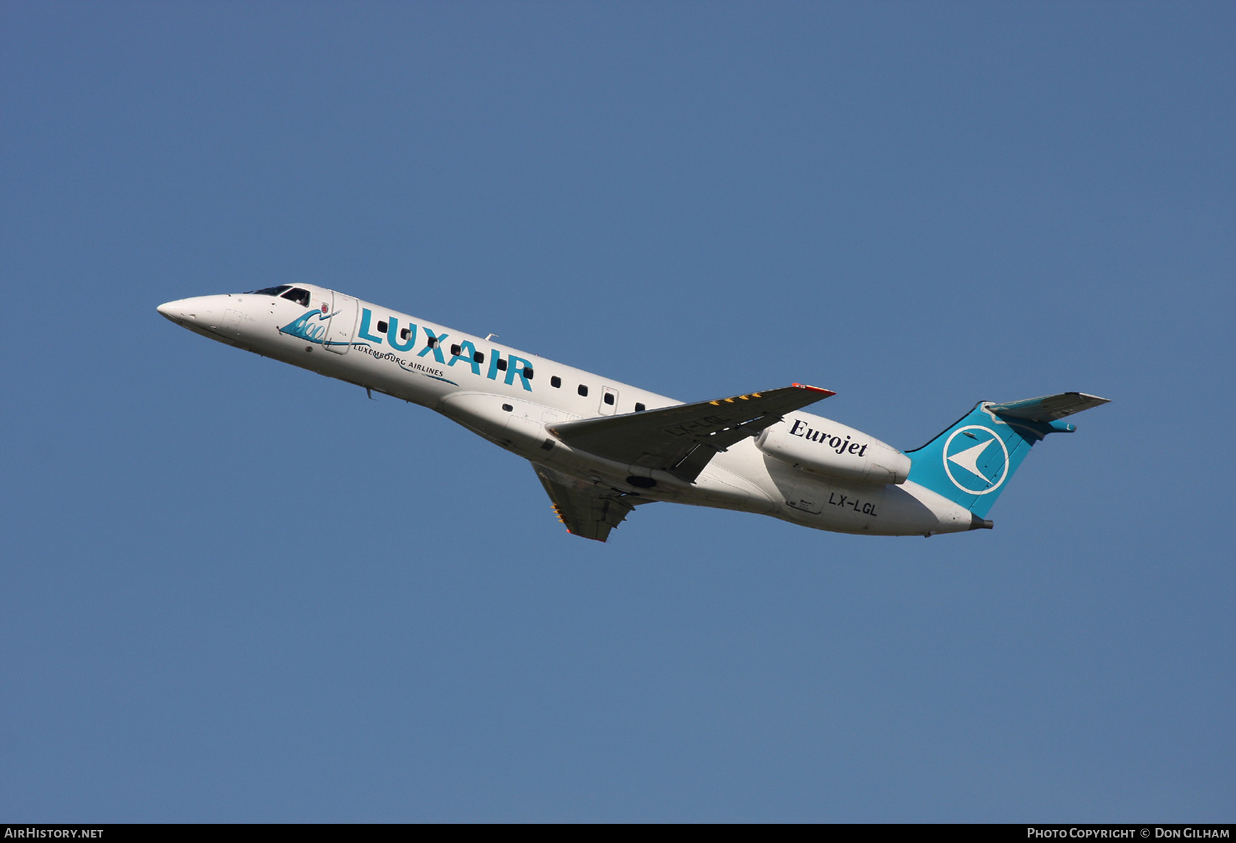 Aircraft Photo of LX-LGL | Embraer ERJ-135LR (EMB-135LR) | Luxair | AirHistory.net #307335