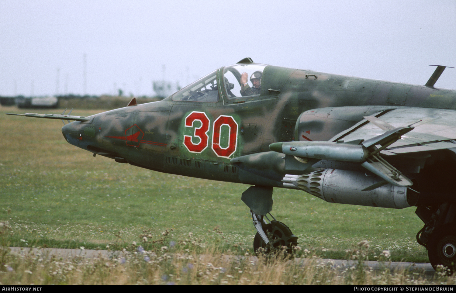 Aircraft Photo of 30 red | Sukhoi Su-25 | Soviet Union - Air Force | AirHistory.net #307347