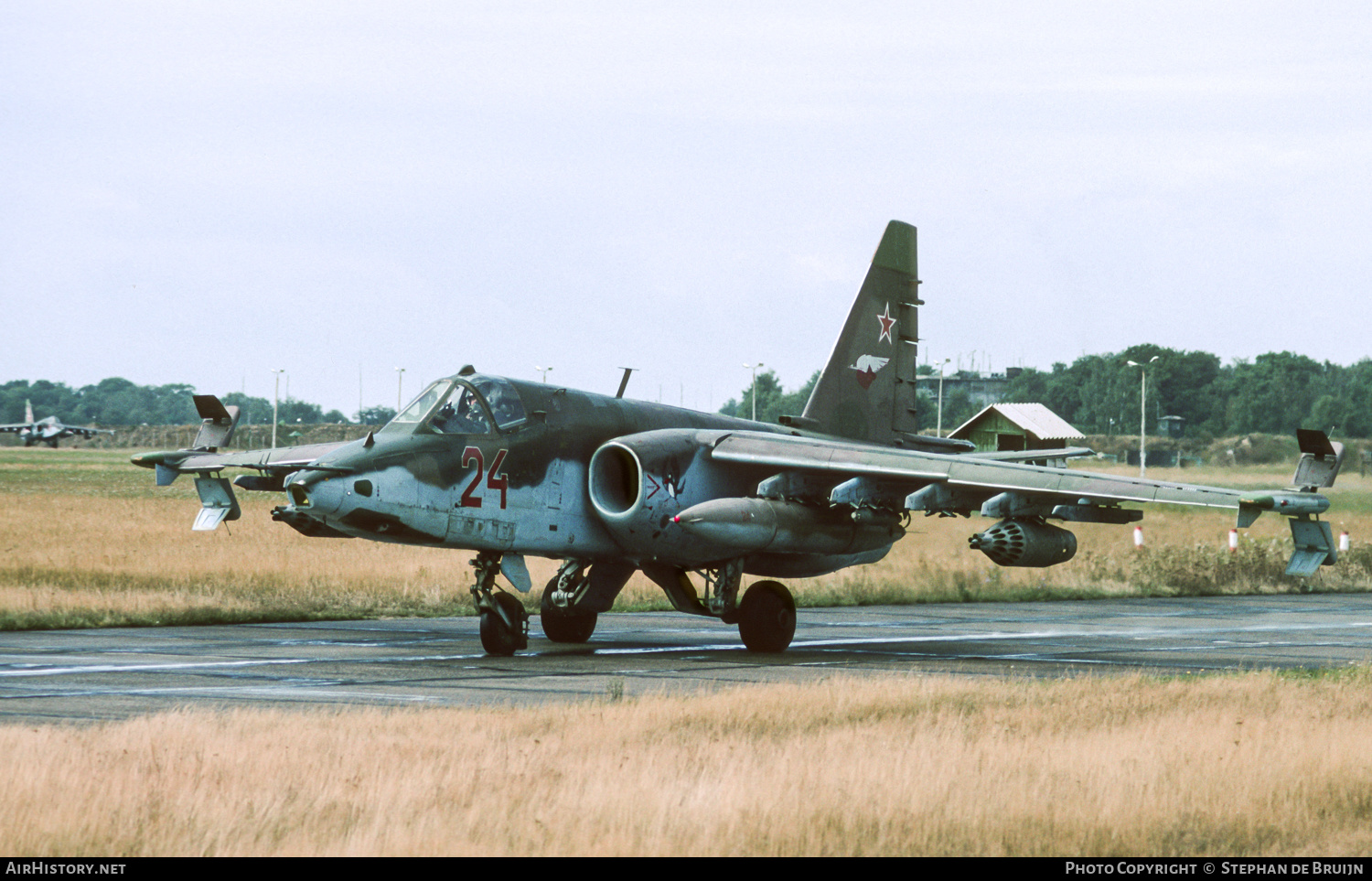 Aircraft Photo of 24 red | Sukhoi Su-25 | Soviet Union - Air Force | AirHistory.net #307356