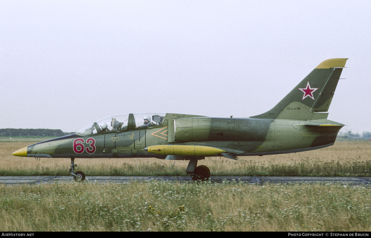 Aircraft Photo of 63 red | Aero L-39 Albatros | Soviet Union - Air Force | AirHistory.net #307360