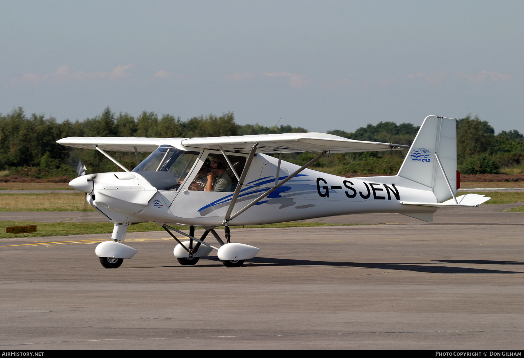 Aircraft Photo of G-SJEN | Comco Ikarus C42-FB80 | AirHistory.net #307363