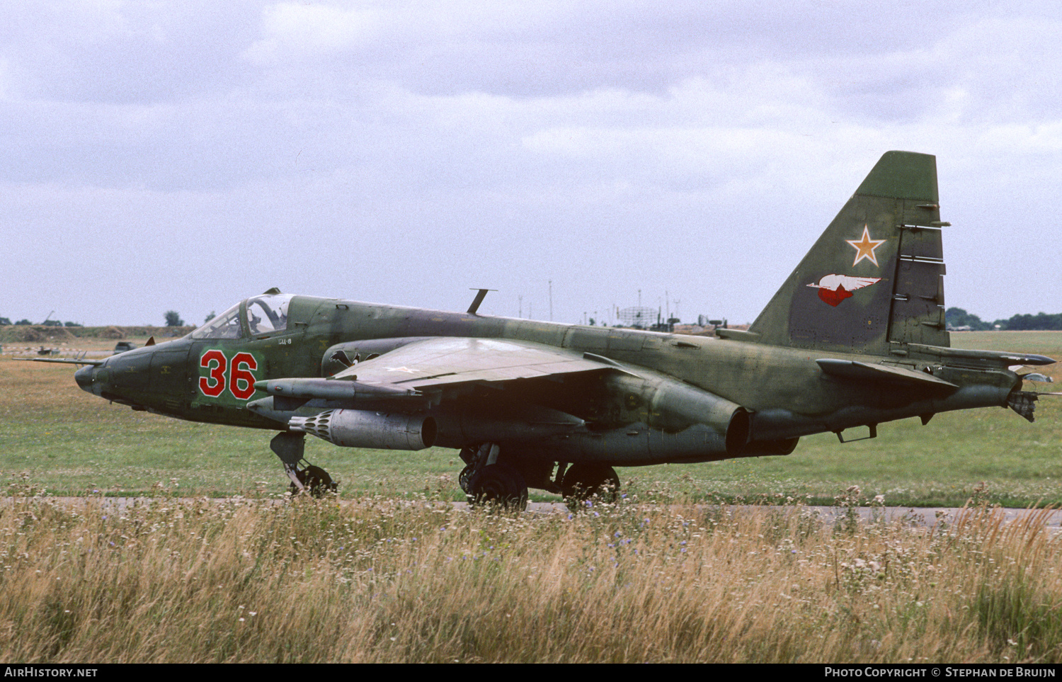 Aircraft Photo of 36 red | Sukhoi Su-25 | Soviet Union - Air Force | AirHistory.net #307373