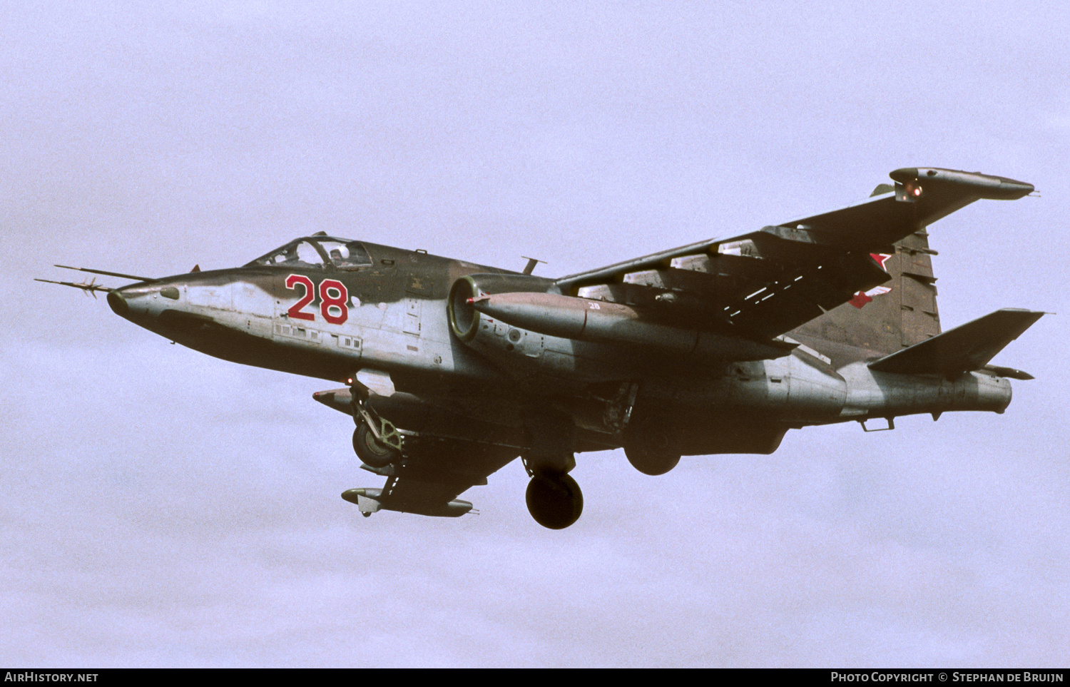 Aircraft Photo of 28 red | Sukhoi Su-25 | Soviet Union - Air Force | AirHistory.net #307375