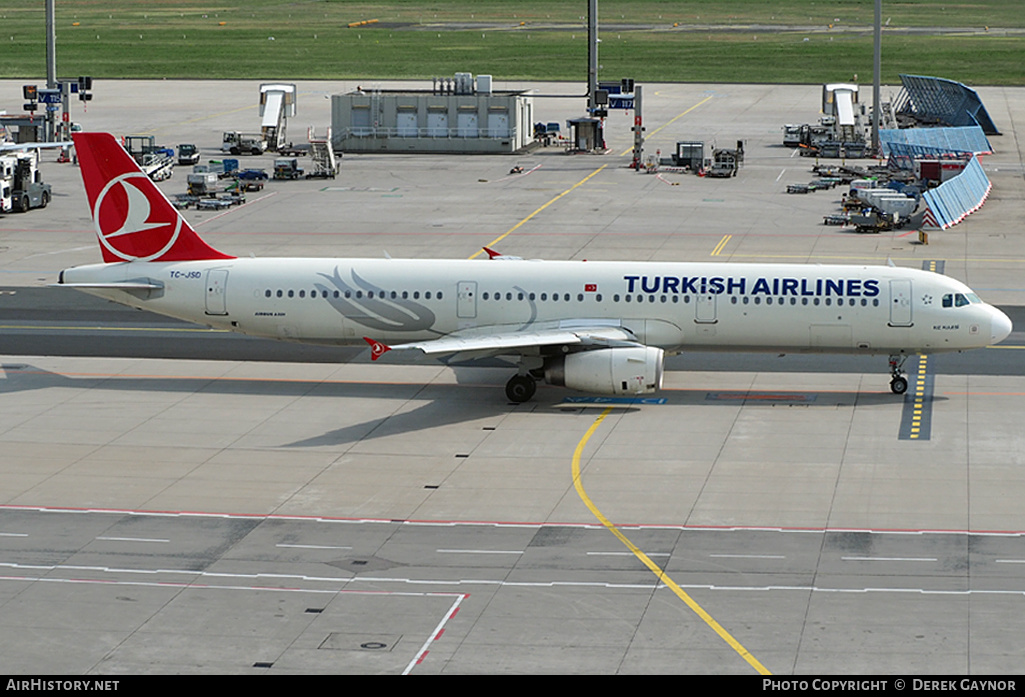 Aircraft Photo of TC-JSD | Airbus A321-231 | Turkish Airlines | AirHistory.net #307378